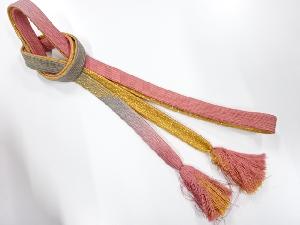 正絹　手組帯締め